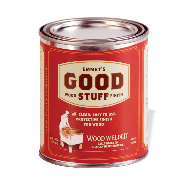 Emmet's “Good Stuff” Wood Finish
